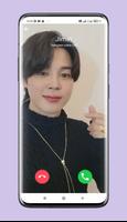 Jimin Video Call Prank الملصق