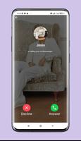 Jimin Video Call Prank تصوير الشاشة 3