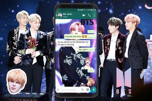 WAStickers -BTS kpop Stickers poster
