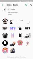 WAStickers -BTS kpop Stickers screenshot 2