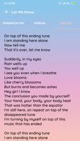برنامه‌نما BTS Lyrics عکس از صفحه