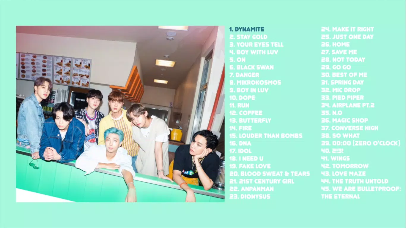 Descarga de APK de BTS Song and Lyric : BTS Best Album Playlist para Android