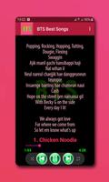 Chicken Noodle Soup BTS Song (Lyrics) capture d'écran 2