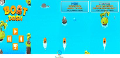Boat Dash Racing Poster