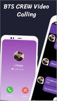 پوستر BTS Video Call and live Chat ☎️ ☎️ BTS Messenger
