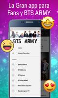 BTS ARMY, videos, canciones y redes sociales ポスター
