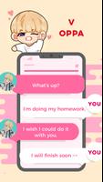 BTS messenger- Talk to idols ภาพหน้าจอ 3