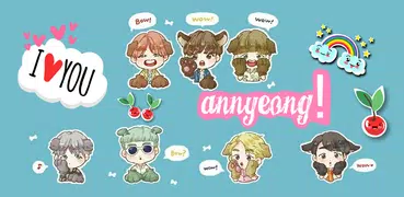 BTS Stickers & Photo Editor For Army