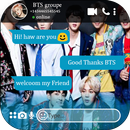 fake call live chat video with bts-prank aplikacja