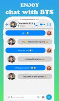 fake call live chat video with bts-prank capture d'écran 3