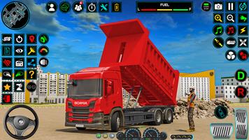 Car Transport Truck Driver 3D imagem de tela 2