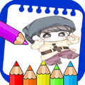 BTS coloring book 2022