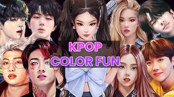 Kpop Paint by Numbers BT21 海報