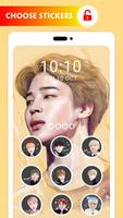 BTS Lock Screen New - Unlock With BTS Affiche