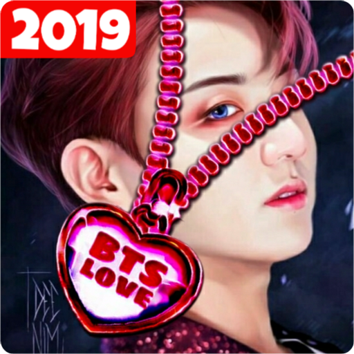 BTS 2019 Jungkook Zipper Lock Screen