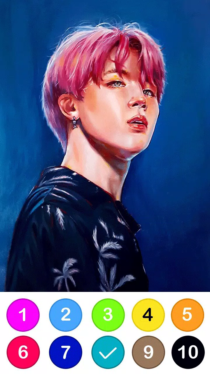 Tải xuống APK BTS Color By Number - BTS Paint By Number cho Android