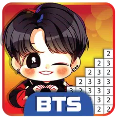 BTS Pixel Art - Paint by Number Coloring Books アプリダウンロード