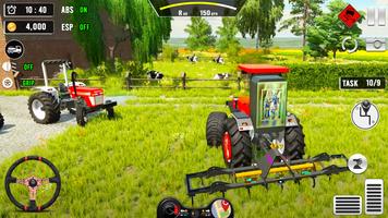 Indian Tractor Game Farming 3D screenshot 3