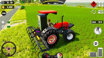 Indian Tractor Game Farming 3D screenshot 1