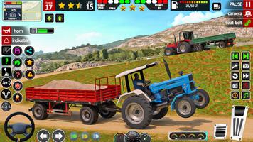 Indian Tractor Game Farming 3D screenshot 2