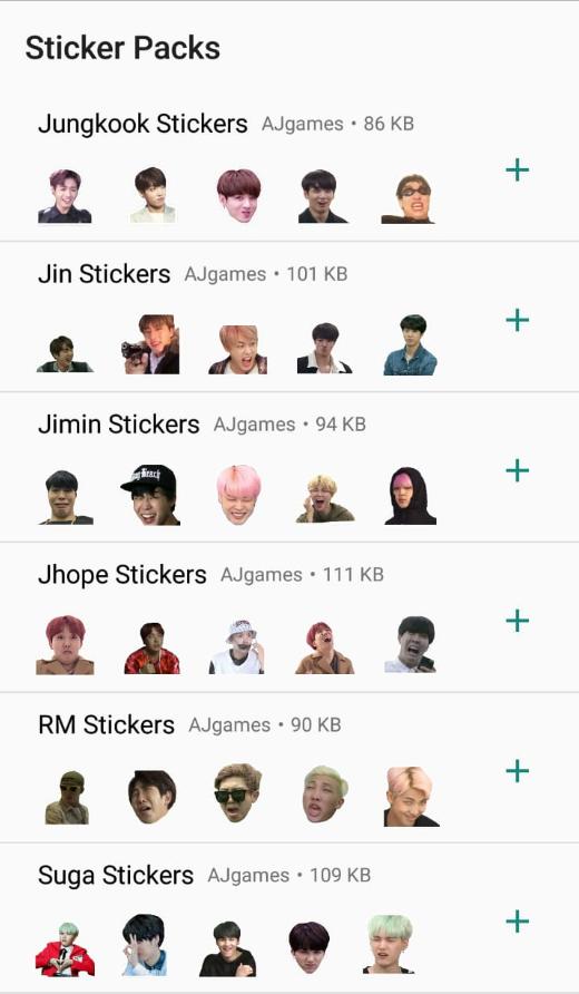 Trend Download  Bts  Sticker  For Whatsapp  Viral 