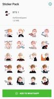 WAStickerApps BTS Stickers for Whatsapp captura de pantalla 3