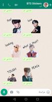BTS Stickers captura de pantalla 3