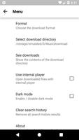 برنامه‌نما Music Downloader عکس از صفحه