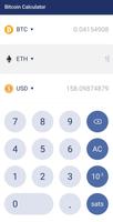 Bitcoin Calculator capture d'écran 1