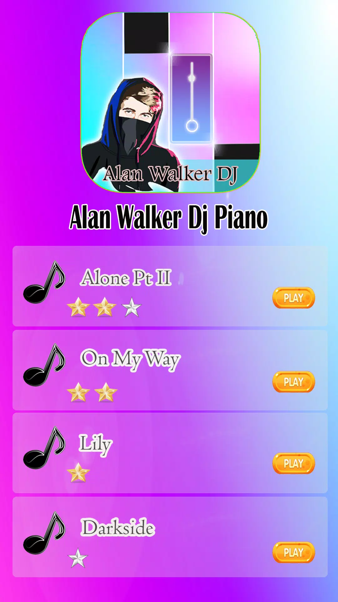 Lily - Alan Walker Best Piano Tiles Dj Cho Android - Tải Về Apk