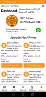 HashPower - BTC Cloud Mining اسکرین شاٹ 3