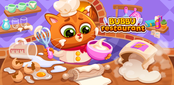 How to Download Bubbu Restaurant - My Cat Game on Mobile image