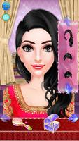 Indian Arranged Wedding Makeup تصوير الشاشة 1