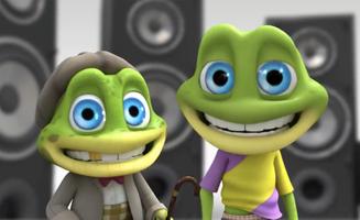 Crazy Frogs dance & song Affiche