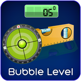 Bubble Level Compass New - GPS Direction Compass icon