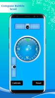 Bubble Level Compass New - GPS Direction Compass poster