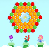 Bubble Spin Shooter:Sky Garden ícone
