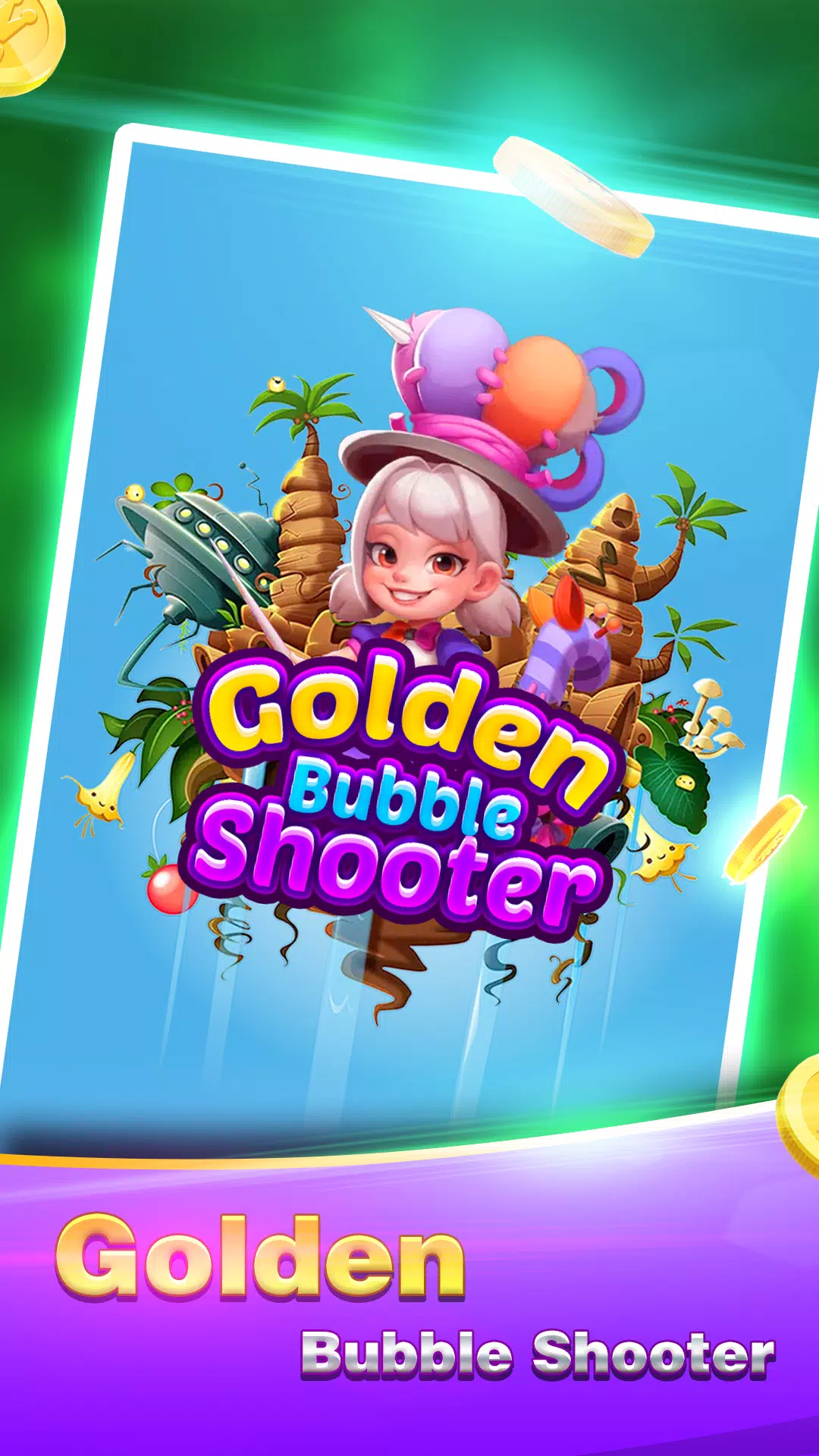 Bubble Shooter Gold 🕹️ 🍬