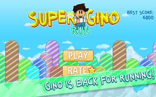 Super Gino Run plakat