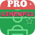 Lineup11: football tactics PRO icône