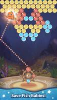 Bubble Shooter - Fish World پوسٹر