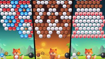 Bubble Shooter Rescue Animal Plakat