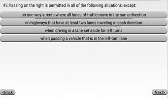 2 Schermata Nebraska DMV Practice Exams