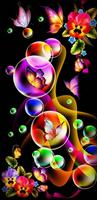 Bubble wallpaper-poster
