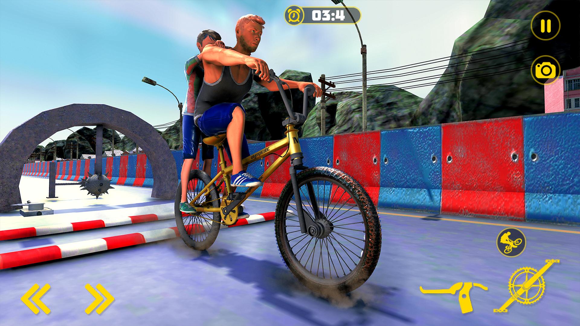 Happy Guts Glory Wheels - BMX Obstacle Course Game APK for Android Download