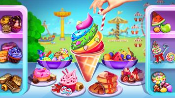 Ice Cream Inc Games Cone Maker پوسٹر