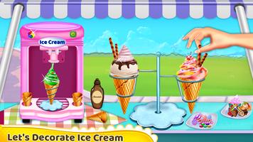 Ice Cream Inc Games Cone Maker اسکرین شاٹ 1