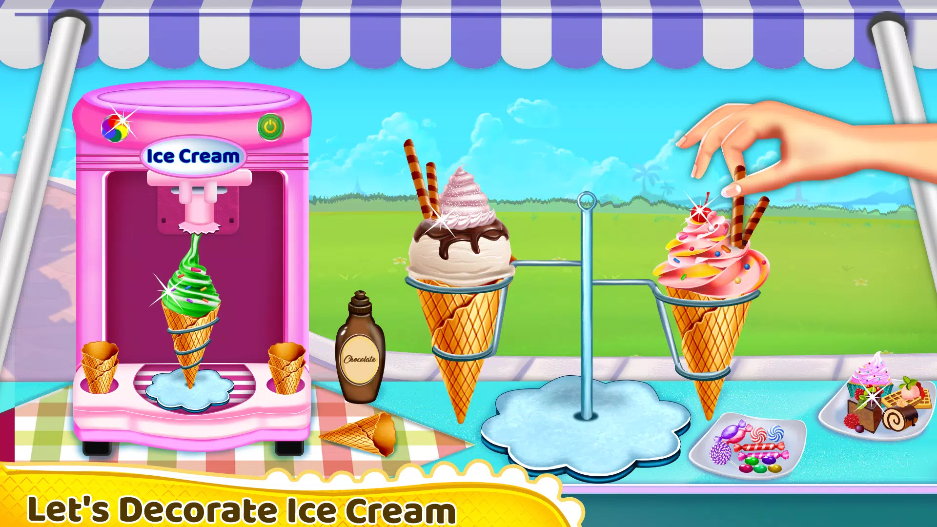 Ice Cream Making Game For Kids para Android - Download