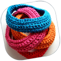 Bracelet Of Yarn Tutorial