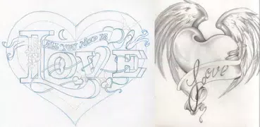 How To Draw Love Hearts